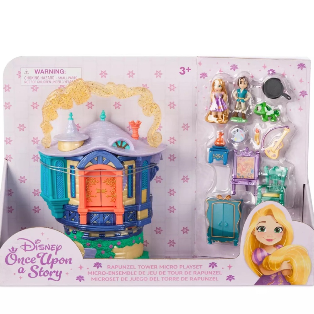 Rapunzel Tower Micro Play Set – Tangled – Disney Once Upon a Story